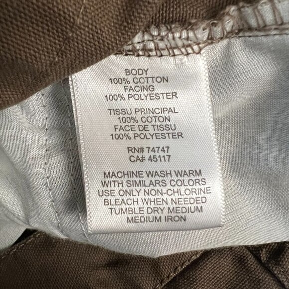 RedHead Olive Contrast Panelled Reinforced Duck Canvas Hunting Pants 42x30 - Picture 8 of 8